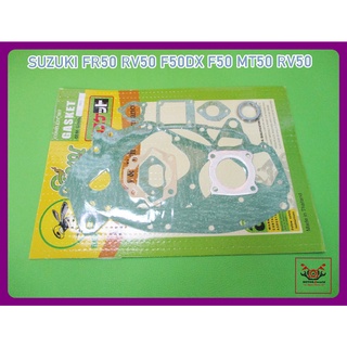 SUZUKI FR50 RV50 F50DX F50 MT50 RV50 ENGINE GASKET COMPLETE SET // ปะเก็นเครื่อง ชุดใหญ่ "ตราผึ้ง" สินค้าคุณภาพดี