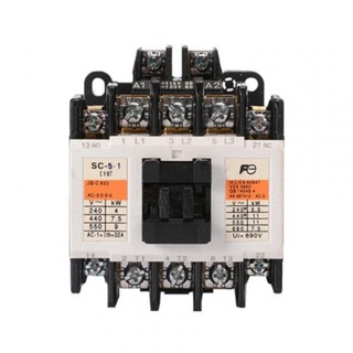 แมกเนติกคอนแทคเตอร์  รุ่น SC-5-1 220V FUJI Magnetic Contactor Model SC-5-1 220V FUJI