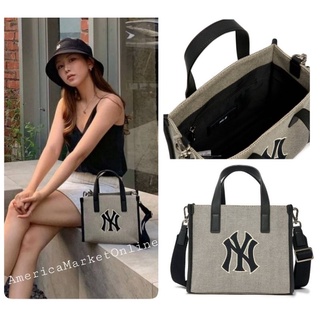 กระเป๋า MLB Basic Big Logo Canvas S-Tote Bag BOSTON REDSOX