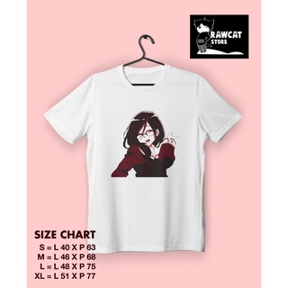 ผ้าฝ้ายแท้เสื้อยืด ลายการ์ตูนอนิเมะ ka tanakaS-4XL