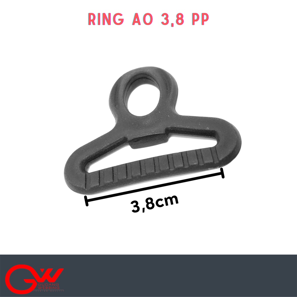 แหวน AO PLASTICTK / RING AO 3.8 CM / AO 3.8 CM PP