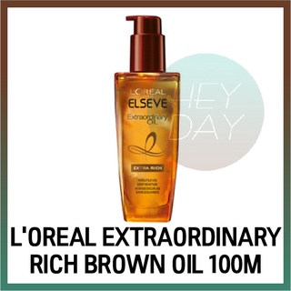 [LOreal] น้ํามันบํารุงเส้นผม สีน้ําตาล 100 มล.