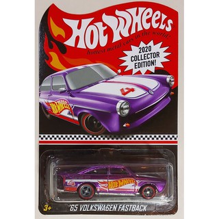 44HW โมเดลรถขนาดเล็ก Hotwheels / Hot wheels ฮอตวิล 🧩 65 Volkswagen Fastback no.4 การ์ดและแพ็คสวย ใหม่ พร้อมจัดส่ง Hobby