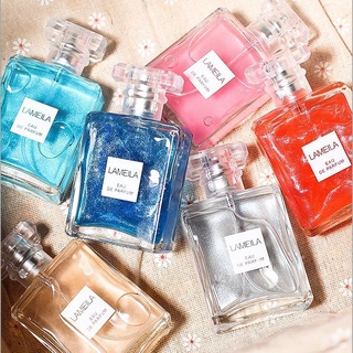 น้ำหอม LAMEILA EAU DE PARFUM น้ำหอมกลิตเตอร์ ปริมาณ50ml น้ำหอมวิ้ง กลิ่นหอมละมุน ติดทนทั้งวัน NO.3047