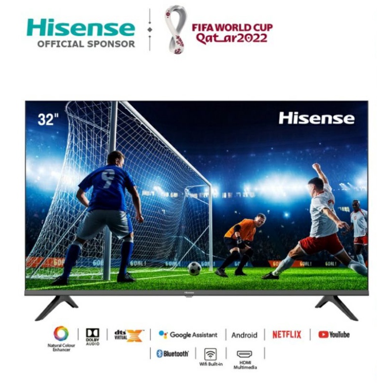 Hisense TV รุ่น 32E5G Android TV 32 นิ้ว
