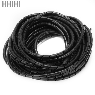 Hhihi Flexible Cable Organizer Cord Wire Protector Cover 10 Meter Sleeve Spiral Wrap