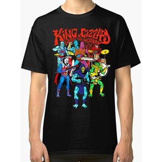 ถูกสุดๆเสื้อเชิ้ต พิมพ์ลาย King Gizzard New For Gildan Clic สําหรับผู้ชาย