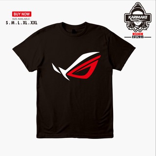 เสื้อยืด พิมพ์ลายเกม Asus ROG Republic Of Gamer 2 สําหรับผู้ชายสามารถปรับแต่งได้