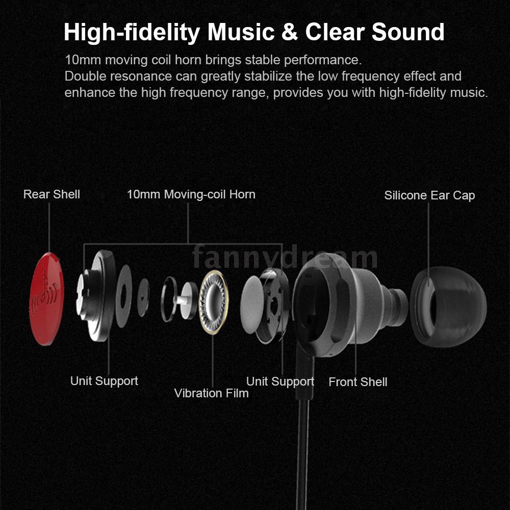 Fd 35mm Line Control In Ear Earphone With Mic High Quality Sound Earphone For Smart Phones Pc Laptop Tablet 35mm Devi - black fur cap roblox id