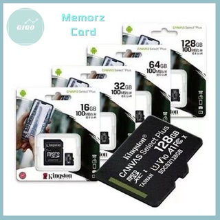 🌹SD CARD🌹16GB-64GB Mem เมมโมรี่การ์ด (ของแท้) Memory Card Kingston Micro Class 10 100 MB/s SDHC/SDXC SD card