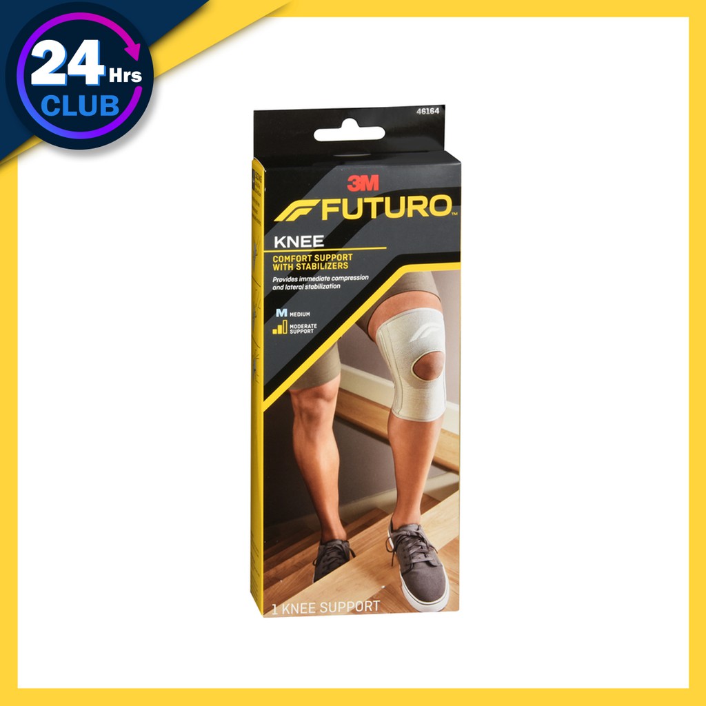 $$Futuro 3M อุปกรณ์ พยุงหัวเข่า ชนิดเสริมแกนด้านข้าง Stabilizing Knee Support