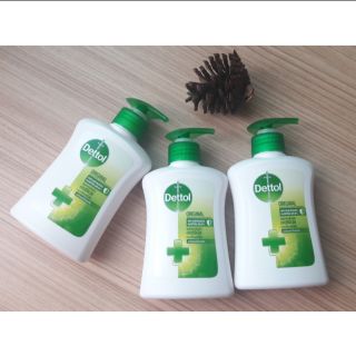 Dettol เดทตอล สบู่เหลวล้างมือแอนตี้แบคทีเรีย 225 ml สูตรออริจินัล