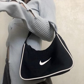 ❤️❤️ [ของแท้ 100%] Original Nike กระเป๋าสะพายกระเป๋า crossbody กระเป๋ากีฬากลางแจ้งจัดส่งในไทย