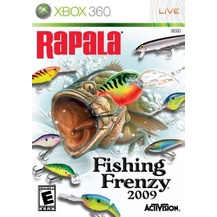 Rapala Fishing Frenzy 2009 [Region Free] xbox360 แผ่นเกมส์Xbox 360 เกมตกปลา แผ่นเล่นได้กับเครื่องที่แปลงแล้ว