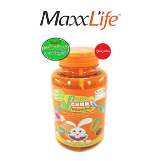 MAXXLIFE VEGGIE GUMMY VITAMIN C ขวด 48 ชิ้น 83679