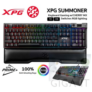 XPG  SUMMONER Keyboard Gaming w/CHERRY MX Switches RGB lighting (THA/ENG) ประกัน 2 ปี