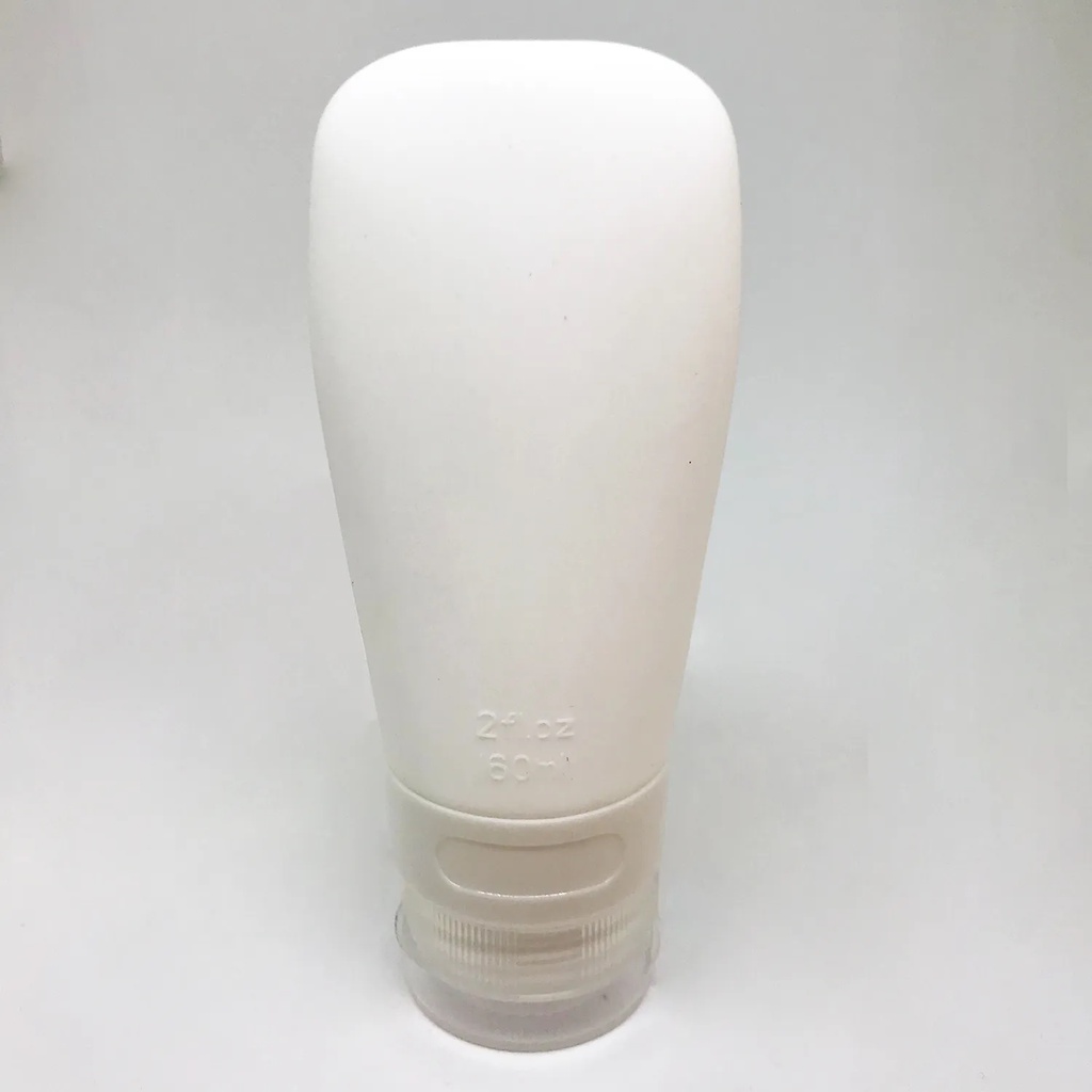 RePlanetMe Travel Tube For Liquid Toiletries (Set of 3-60 ml Bottles) ขวดแชมพูสบู่สำหรับเดินทาง (เซ็ท 3 ขวด) (110 g)
