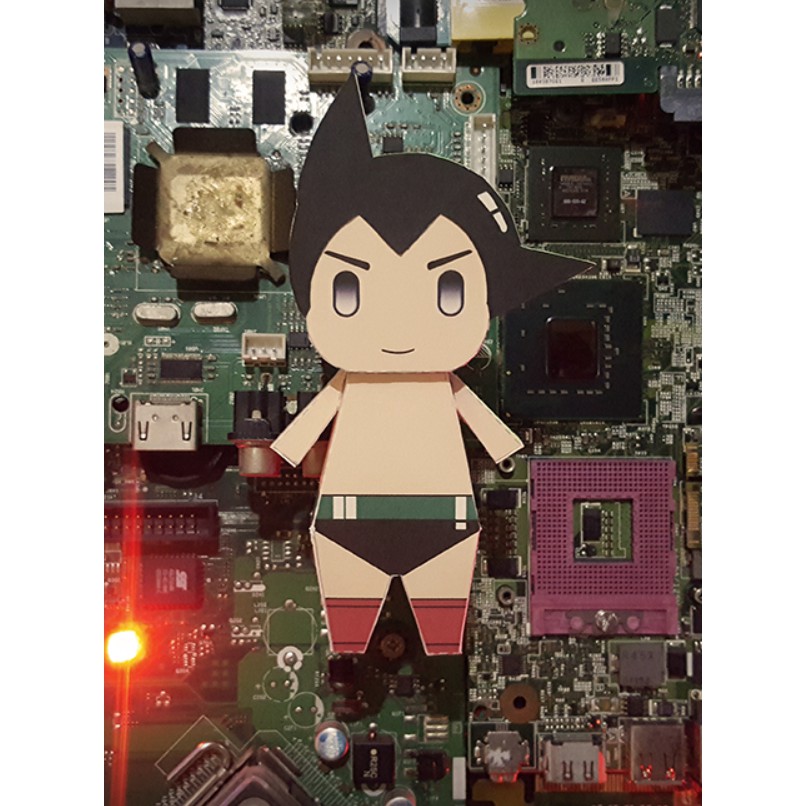 [ [Standee Anime ] Astro Boy Character Model Puzzle Paper
