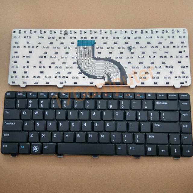 แป้นพิมพ์สีดํา Dell Inspiron N4030 N4010 4010 M5030 N3010 N4020 N5030