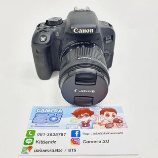 CANON EOS 800D + 18-55kit