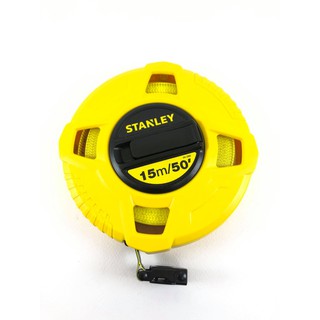 Stanley เทปวัด สายไฟเบอร์กลาส ยาว 15 เมตร รุ่น 34-260 ( Measuring Tape )