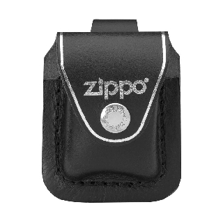 Zippo LPLBK Pouch With Loop - Black ของแท้  นำเข้าและจำหน่ายโดยตัวแทนจำหน่าย