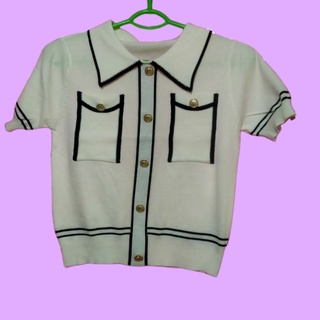 เสื้อยืดไหมพรม ทางเก๋
