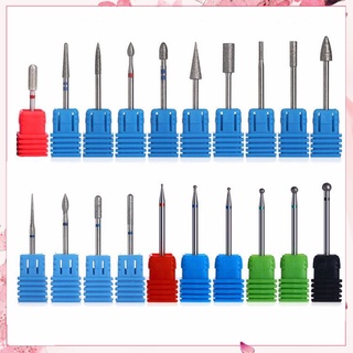 &lt;WholeSale&gt; Nail Art Drill Bit Dead Skin Removal Cylinder Ball Needle Head Manicure Tool