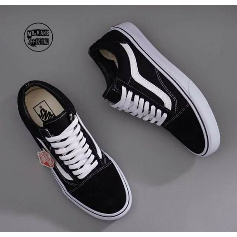 VANS รองเท้าแวนส์ ของแท้ เหมาะกับนักเรียนมัธยมปลาย สําหรับผู้ชาย และ ...