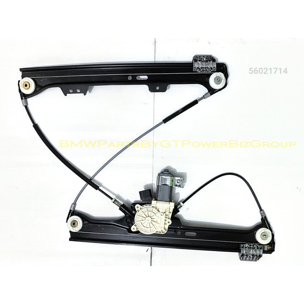 อะไหล่BMW E60 ชุดรางกระจกไฟฟ้าพร้อมมอเตอร์ (Electr.window lifter) อะไหล่BMWแท้มือ2 นำเข้าจากญี่ปุ่น