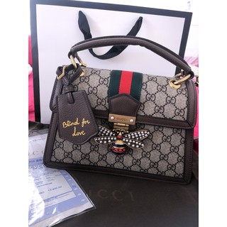 Gucci หน้าผึ้ง หนังแท้