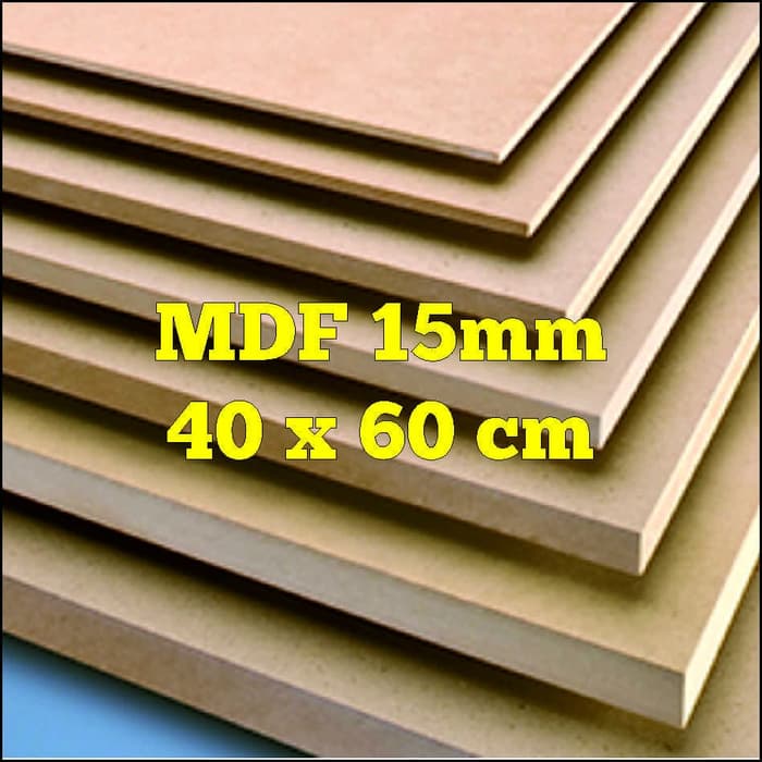 บอร์ดไม้ Mdf 15มม. 40x60ซม