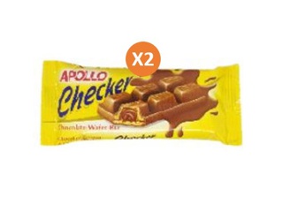 Apollo Checker แครกเกอร์อะพอลโล ขาย2ชิ้น