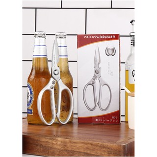 Kitchen scissors japan sk5 กรรไกรครัวตัดอาหารสแตนเลส