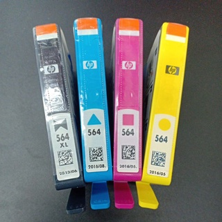 หมึกHP564/BK C M Y (nobox)ใช้กับHP3070,3520,5510,6510,7510,109,110