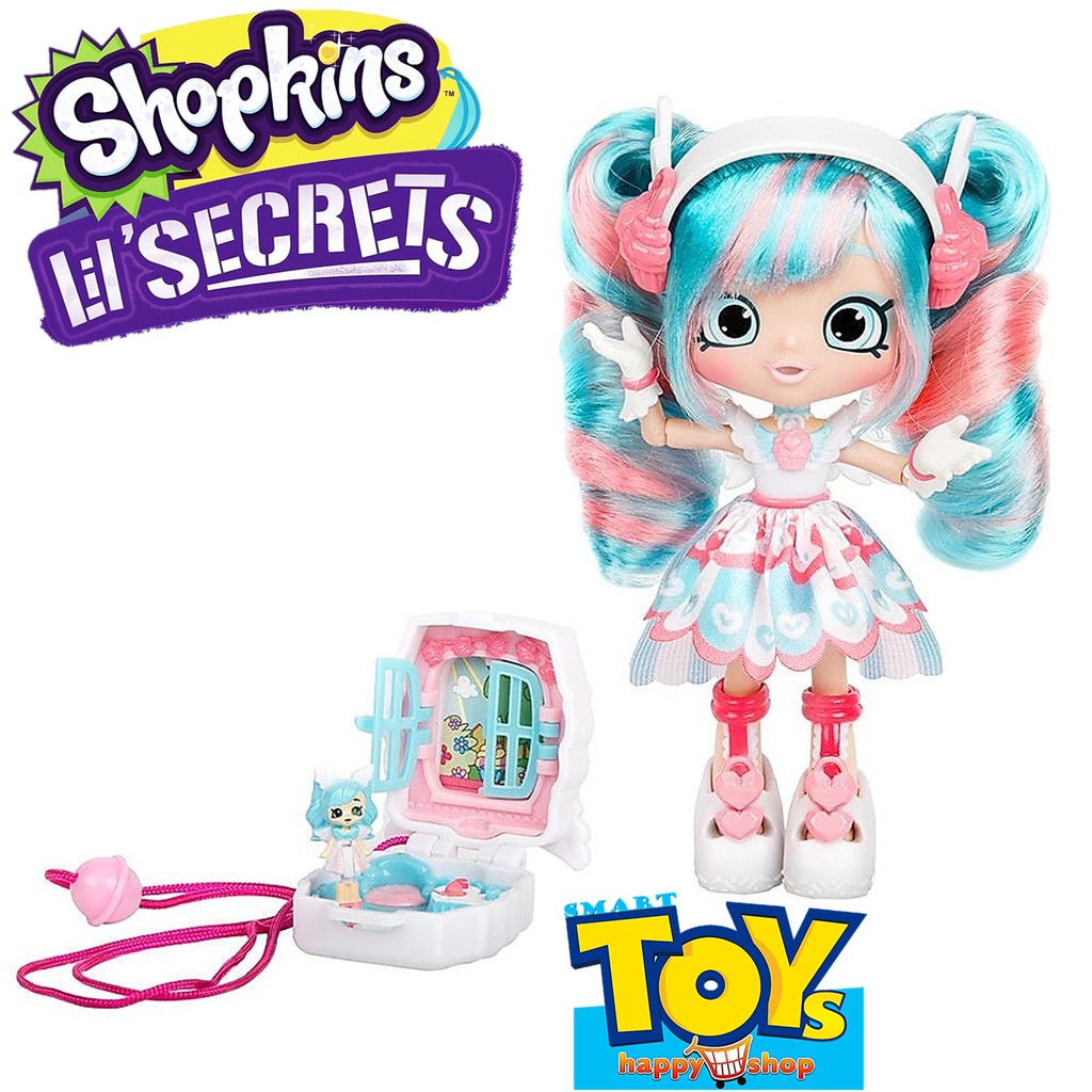 ตุ๊กตาลิขสิทธิ์นำเข้าของแท้จาก Shopkins รุ่นพิเศษสินค้าจำนวนจำกัด Shopkins Lil Secrets JESSICAKE N HER SECRET LOCKET