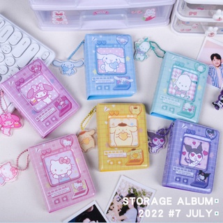 SANRIO อัลบั้มรูปภาพ ลาย Hello Kitty Kulomi ขนาดเล็ก 3 นิ้ว เหมาะกับของขวัญ สําหรับแฟนคลับ