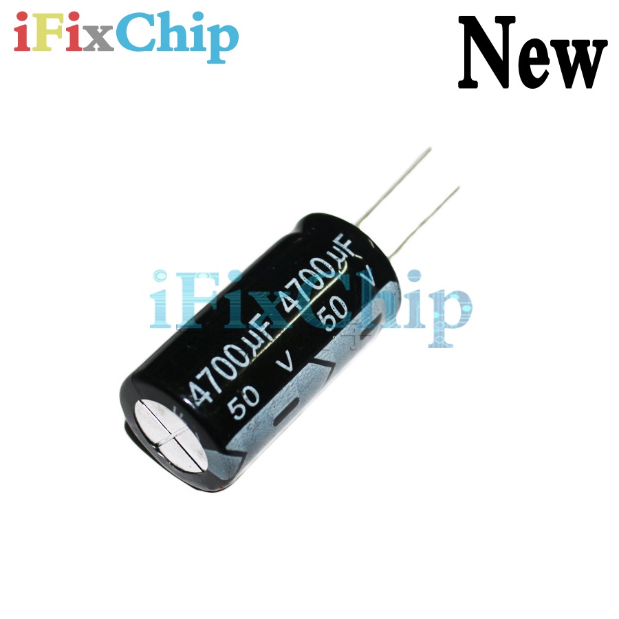2PCS 50v4700uf 4700uf50v 18*35 50v 4700uf 18x35 ตัวเก็บประจุไฟฟ้า