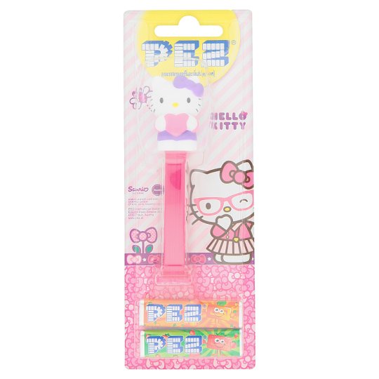 🔥ยอดนิยม!! เพซ ลูกอมรสสตรอเบอร์รี่ และกลิ่นส้ม 8.5กรัม x 2 แท่ง Pez Strawberry & orange Flavoured Ca