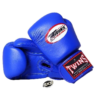 Twins boxing gloves BGVL3 BLUE