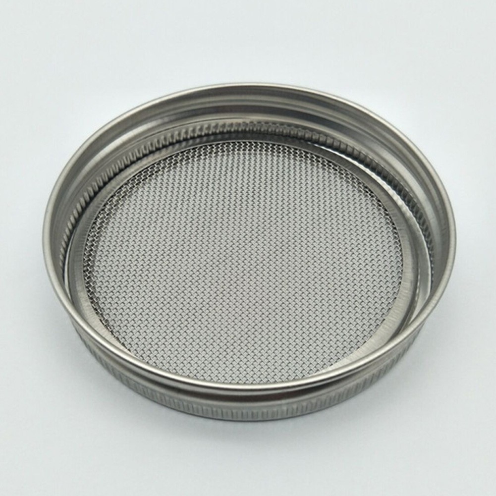 Pc Mm Stainless Steel Sprouting Jar Lid Curved Mesh For Wide Mouth Mason Jars Eagle Th