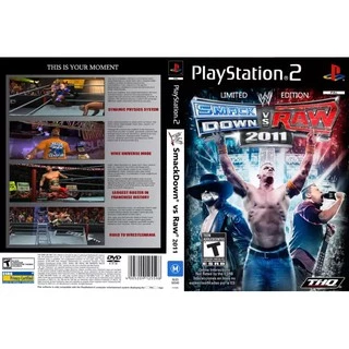 แผ่นเกมส์ WWE SmackDown vs. Raw 2011 PS2 Playstation2 คุณภาพสูง ราคาถูก