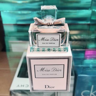 [[แท้ชัวร์]] Dior Miss Dior Eau de Parfum 5ml (มีกล่อง) สดชื่นความหวานและหรูหรา กลิ่น Floral Chypre