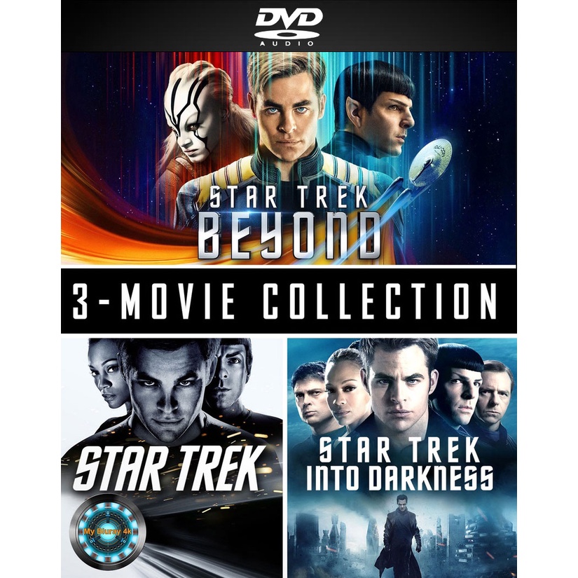 DVD หนัง Star Trek สตาร์ เทรค 3 Movie Collection