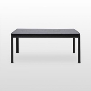 modernform โต๊ะอาหาร รุ่น GRUNTO  ไม้โอ๊คสีดำ ขนาด S180*100*H75 CM