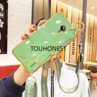 เคส Samsung Galaxy A10 เคส Samsung A10S เคส Samsung A20 เคส Samsung A30 A30S Case Samsung A20S Case Samsung A21 Case Samsung A21S A50 Case Samsung A50S Case Samsung M40S Cute TPU 6D Wrist Strap With Rope Soft Phone Cassing Cover Case โทรศัพท์มือถือ