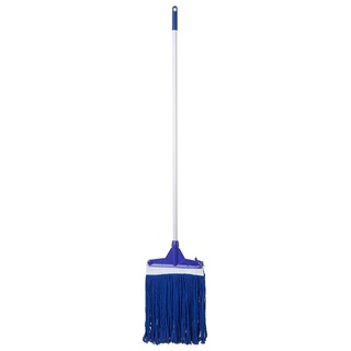 ไม้ม็อบล็อคพร้อมผ้า 12 นิ้ว สีน้ำเงิน NCL ไม้ถูพื้น ไม้รีดน้ำ Locking mop with cloth 12 inches blue NCL