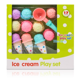 ชุดตักไอศครีม Ice Cream Play set ของเล่นเด็ก ปาร์ตี้ ไอศรีม สีสันสวยงามน่าเล่นมากๆค่ะ