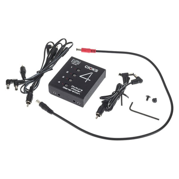 CIOKS 4 Expander Kit (ต้องใช้คู่กับ Cioks DC7 หรือ Power Bank) 4-output Isolated Guitar Pedal Power 