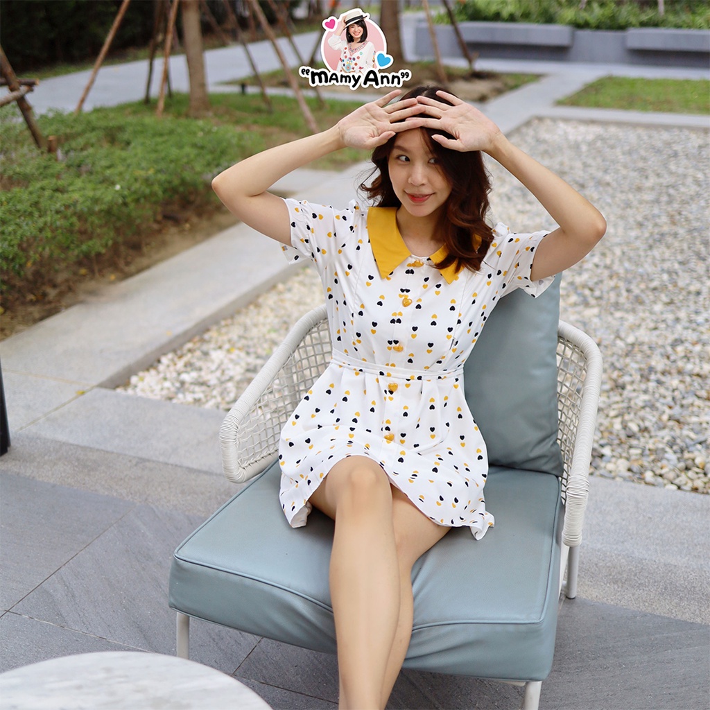 DN36 ชุดคลุมท้องให้นม MamyAnn ถ่ายจากสินค้าจริง!! ชุดคลุมท้องแฟชั่น ชุดคลุมท้องใส่ทำงาน ชุดคลุมท้องใส่เที่ยว